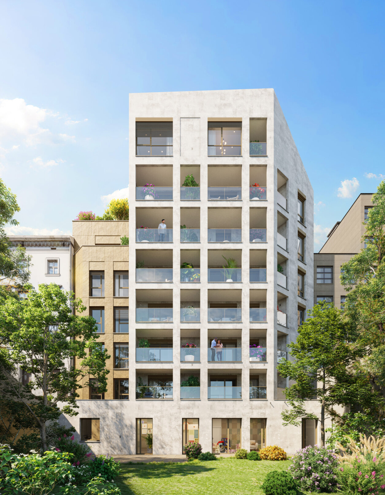 Résidence neuve à Lyon 7ème - Bati-Lyon Promotion