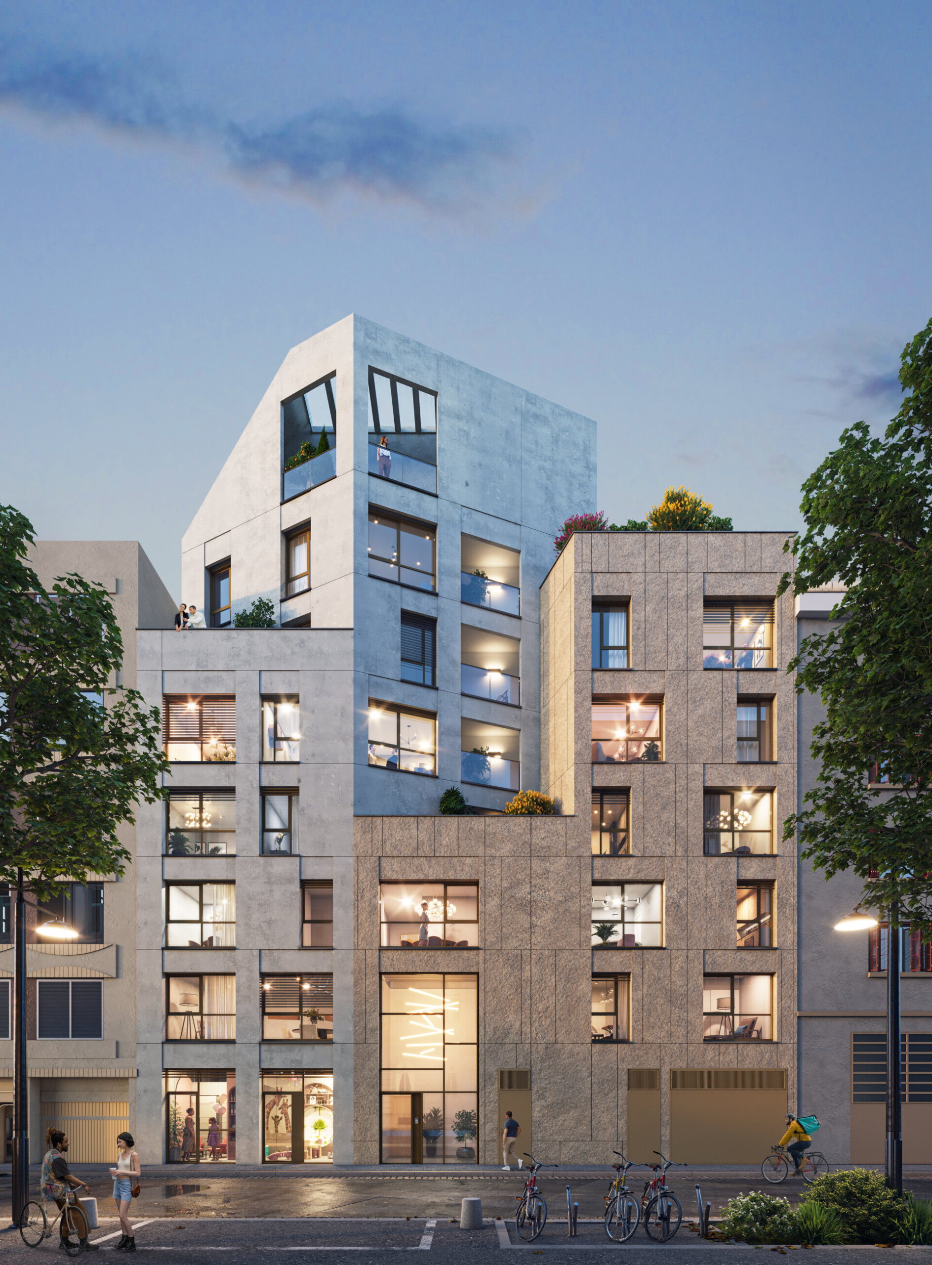Appartements neufs 72 - Lyon 7ème BATI LYON PROMOTION